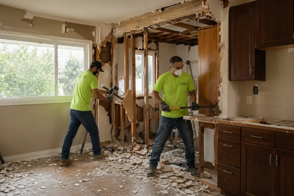Interior demolition, Vaughan