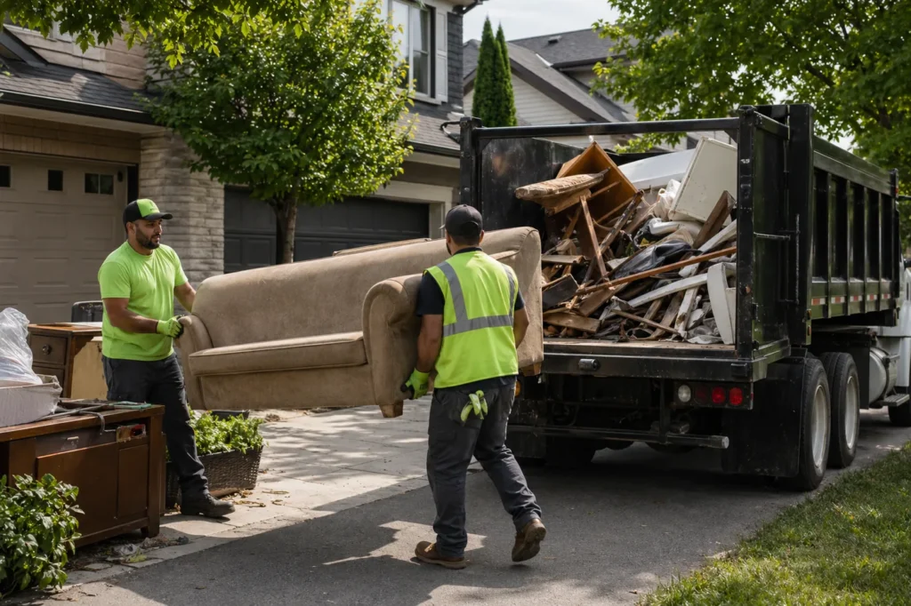 Residential junk removal, Toronto