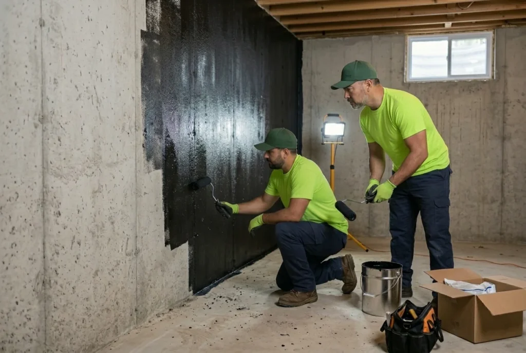 Basement waterproofing, North York